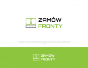 Projekt graficzny, nazwa firmy, tworzenie logo firm Nowe Logo dla marki Zamów Fronty - VvraX