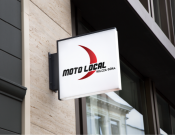 Projekt graficzny, nazwa firmy, tworzenie logo firm Moto Local Wilcza Góra - PinkkAm