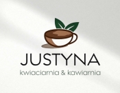 Projekt graficzny, nazwa firmy, tworzenie logo firm  logo kwiaciarnia i kawiarenka - vecti