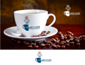 Projekt graficzny, nazwa firmy, tworzenie logo firm  logo kwiaciarnia i kawiarenka - jaczyk
