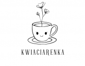 Projekt graficzny, nazwa firmy, tworzenie logo firm  logo kwiaciarnia i kawiarenka - anihilacja
