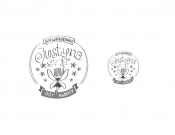 Projekt graficzny, nazwa firmy, tworzenie logo firm  logo kwiaciarnia i kawiarenka - NewWorker