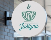 Projekt graficzny, nazwa firmy, tworzenie logo firm  logo kwiaciarnia i kawiarenka - fiNeska