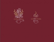 Projekt graficzny, nazwa firmy, tworzenie logo firm  logo kwiaciarnia i kawiarenka - nyia