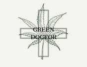 Projekt graficzny, nazwa firmy, tworzenie logo firm gabinet lekarski Green Doctor - mustaenkelli