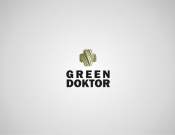 Projekt graficzny, nazwa firmy, tworzenie logo firm gabinet lekarski Green Doctor - PąCZEK Portfolio