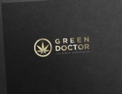 Projekt graficzny, nazwa firmy, tworzenie logo firm gabinet lekarski Green Doctor - ManyWaysKr