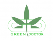 Projekt graficzny, nazwa firmy, tworzenie logo firm gabinet lekarski Green Doctor - DanyGraph-X