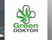 Projekt graficzny, nazwa firmy, tworzenie logo firm gabinet lekarski Green Doctor - lapatiq