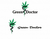 Projekt graficzny, nazwa firmy, tworzenie logo firm gabinet lekarski Green Doctor - nebraska