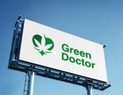 Projekt graficzny, nazwa firmy, tworzenie logo firm gabinet lekarski Green Doctor - fenri5