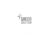 Projekt graficzny, nazwa firmy, tworzenie logo firm gabinet lekarski Green Doctor - malarz