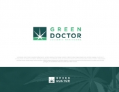 Projekt graficzny, nazwa firmy, tworzenie logo firm gabinet lekarski Green Doctor - matuta1