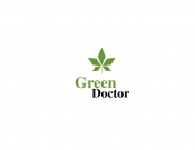 Projekt graficzny, nazwa firmy, tworzenie logo firm gabinet lekarski Green Doctor - malarz