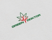 Projekt graficzny, nazwa firmy, tworzenie logo firm gabinet lekarski Green Doctor - noon