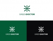 Projekt graficzny, nazwa firmy, tworzenie logo firm gabinet lekarski Green Doctor - JEDNOSTKA  KREATYWNA