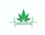 Projekt graficzny, nazwa firmy, tworzenie logo firm gabinet lekarski Green Doctor - Morficzek
