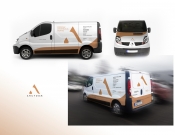 Projekt graficzny, nazwa firmy, tworzenie logo firm Projekt oklejenia samochodu BUS - anna_projektuje
