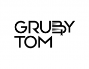 Projekt graficzny, nazwa firmy, tworzenie logo firm Logotyp dla księgarni GrubyTom - Ferrari