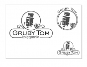 Projekt graficzny, nazwa firmy, tworzenie logo firm Logotyp dla księgarni GrubyTom - NewWorker