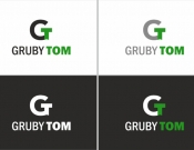 Projekt graficzny, nazwa firmy, tworzenie logo firm Logotyp dla księgarni GrubyTom - nebraska