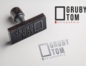 Projekt graficzny, nazwa firmy, tworzenie logo firm Logotyp dla księgarni GrubyTom - TomaszJ