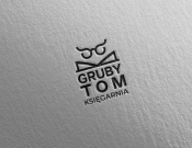 Projekt graficzny, nazwa firmy, tworzenie logo firm Logotyp dla księgarni GrubyTom - Quavol