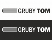 Projekt graficzny, nazwa firmy, tworzenie logo firm Logotyp dla księgarni GrubyTom - nebraska