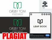 Projekt graficzny, nazwa firmy, tworzenie logo firm Logotyp dla księgarni GrubyTom - cuma