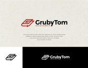 Projekt graficzny, nazwa firmy, tworzenie logo firm Logotyp dla księgarni GrubyTom - JudynGraff