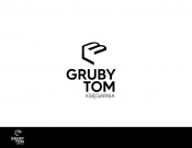 Projekt graficzny, nazwa firmy, tworzenie logo firm Logotyp dla księgarni GrubyTom - Dewiha
