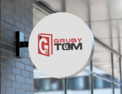 Projekt graficzny, nazwa firmy, tworzenie logo firm Logotyp dla księgarni GrubyTom - KeveZ