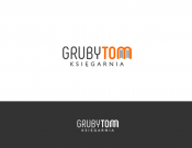 Projekt graficzny, nazwa firmy, tworzenie logo firm Logotyp dla księgarni GrubyTom - TragicMagic