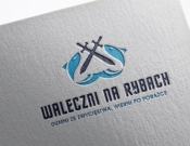 Projekt graficzny, nazwa firmy, tworzenie logo firm WALECZ NA RYBACH - stone