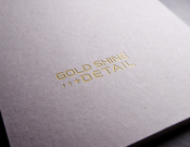 Projekt graficzny, nazwa firmy, tworzenie logo firm Firma Detailingowa Gold Shine Detail - Quavol