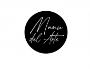 Projekt graficzny, nazwa firmy, tworzenie logo firm Logotyp dla projektu „Manu del Arte" - Konwer