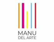 Projekt graficzny, nazwa firmy, tworzenie logo firm Logotyp dla projektu „Manu del Arte" - Szczukii