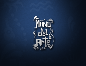 Projekt graficzny, nazwa firmy, tworzenie logo firm Logotyp dla projektu „Manu del Arte" - Blanker