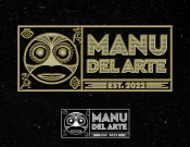 Projekt graficzny, nazwa firmy, tworzenie logo firm Logotyp dla projektu „Manu del Arte" - Piotr_dtp