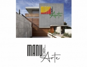 Projekt graficzny, nazwa firmy, tworzenie logo firm Logotyp dla projektu „Manu del Arte" - nebraska