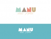 Projekt graficzny, nazwa firmy, tworzenie logo firm Logotyp dla projektu „Manu del Arte" - aniasłapi