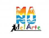 Projekt graficzny, nazwa firmy, tworzenie logo firm Logotyp dla projektu „Manu del Arte" - alienmar