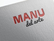 Projekt graficzny, nazwa firmy, tworzenie logo firm Logotyp dla projektu „Manu del Arte" - stone