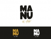 Projekt graficzny, nazwa firmy, tworzenie logo firm Logotyp dla projektu „Manu del Arte" - PąCZEK Portfolio