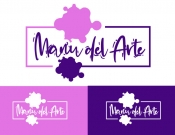 Projekt graficzny, nazwa firmy, tworzenie logo firm Logotyp dla projektu „Manu del Arte" - timur