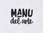 Projekt graficzny, nazwa firmy, tworzenie logo firm Logotyp dla projektu „Manu del Arte" - patkaaa