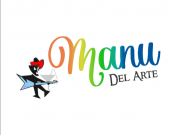 Projekt graficzny, nazwa firmy, tworzenie logo firm Logotyp dla projektu „Manu del Arte" - wlodkazik
