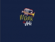 Projekt graficzny, nazwa firmy, tworzenie logo firm Logotyp dla projektu „Manu del Arte" - nyia