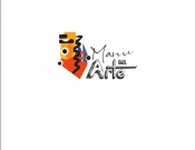 Projekt graficzny, nazwa firmy, tworzenie logo firm Logotyp dla projektu „Manu del Arte" - nyia