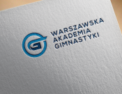 Projekt graficzny, nazwa firmy, tworzenie logo firm Logo Warszawska Akademia Gimnastyki - Konwer